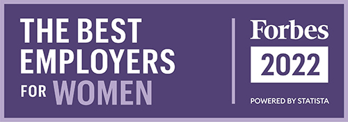 forbes women logo Forbes 2022 - The Best Employers for Women